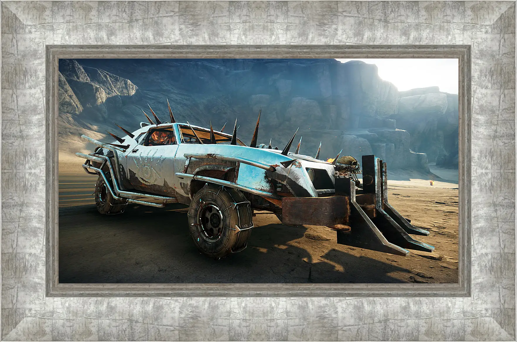 Картина в раме - mad max, fury road, car
