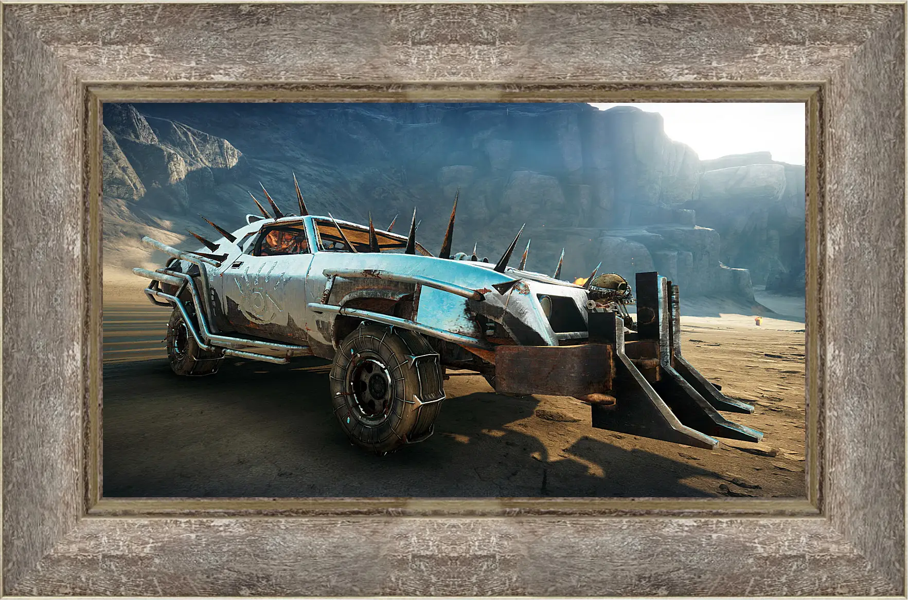 Картина в раме - mad max, fury road, car
