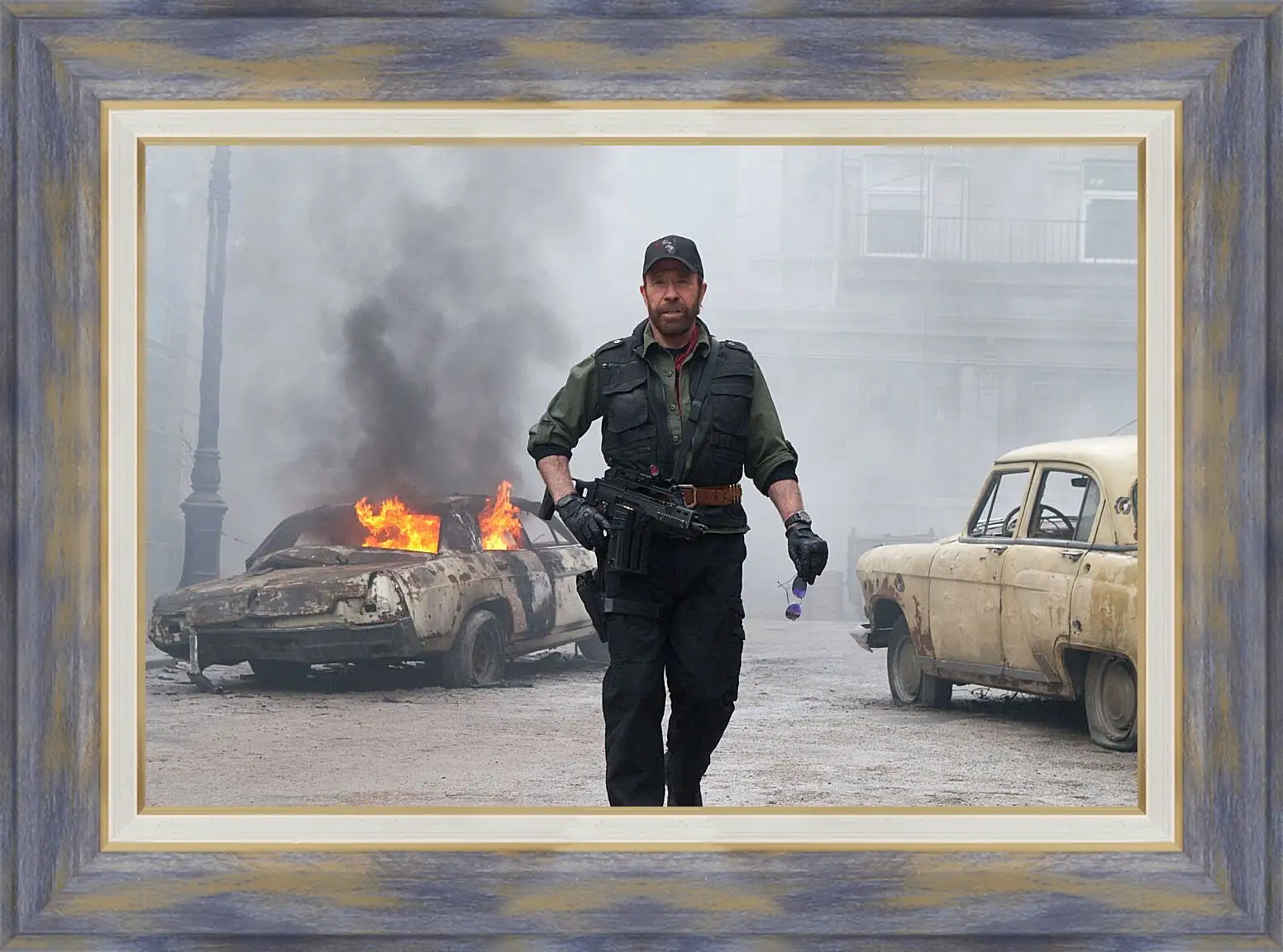 Картина в раме - Чак Норрис. Chuck Norris