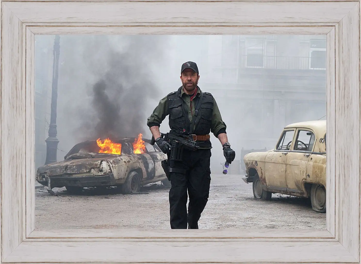 Картина в раме - Чак Норрис. Chuck Norris