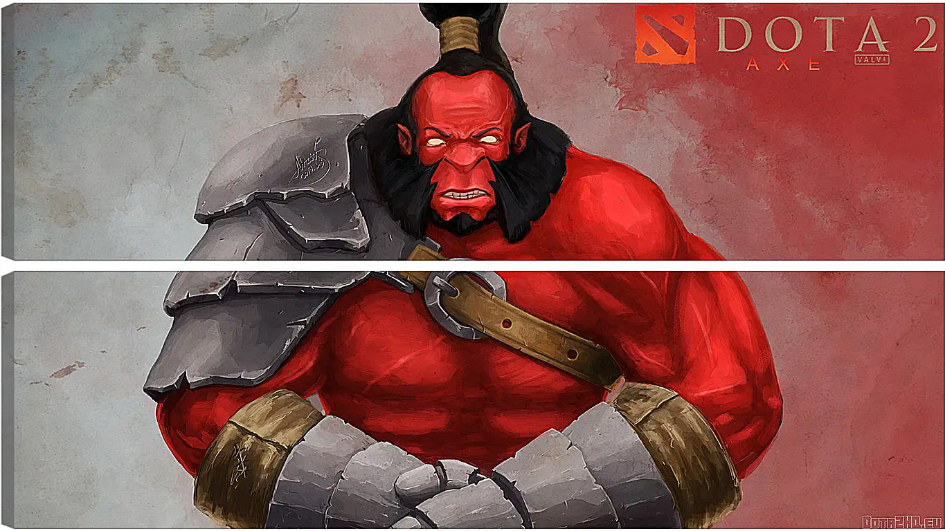 Модульная картина - axe, dota 2, art
