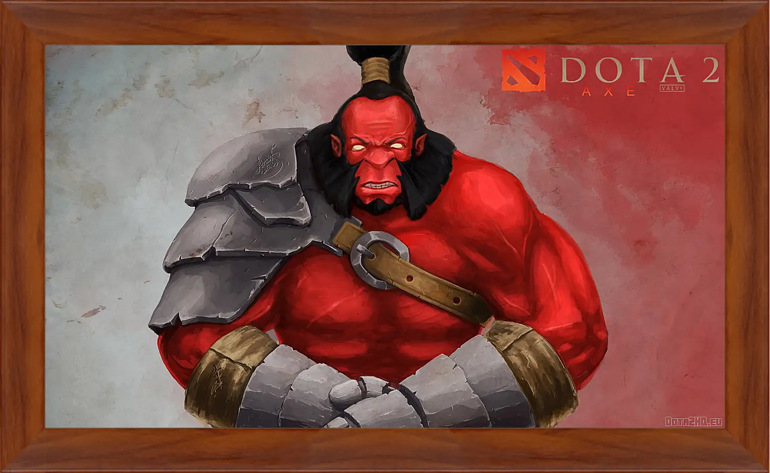 Картина в раме - axe, dota 2, art
