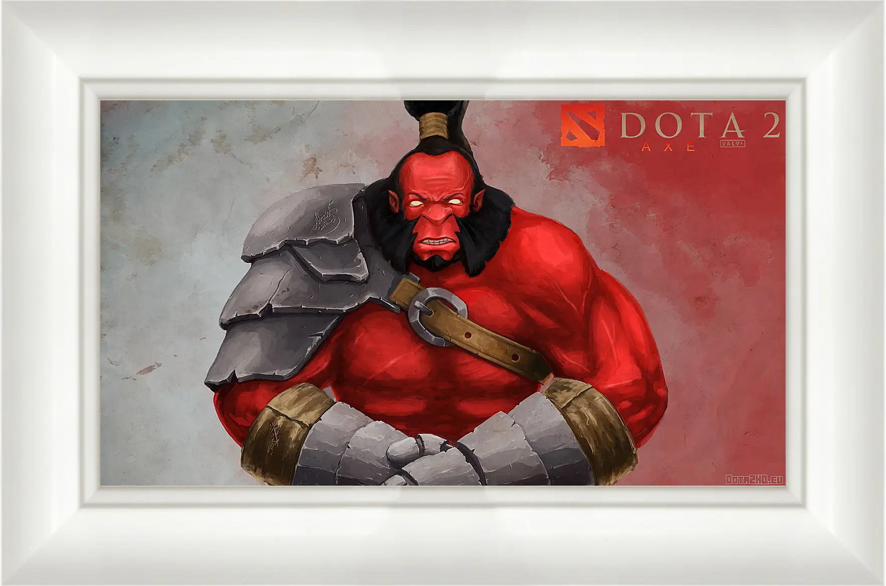 Картина в раме - axe, dota 2, art
