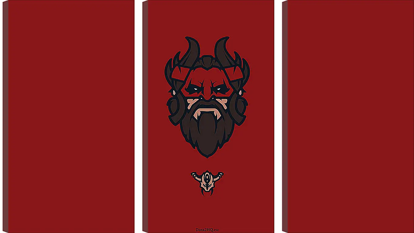 Модульная картина - beastmaster, dota 2, art
