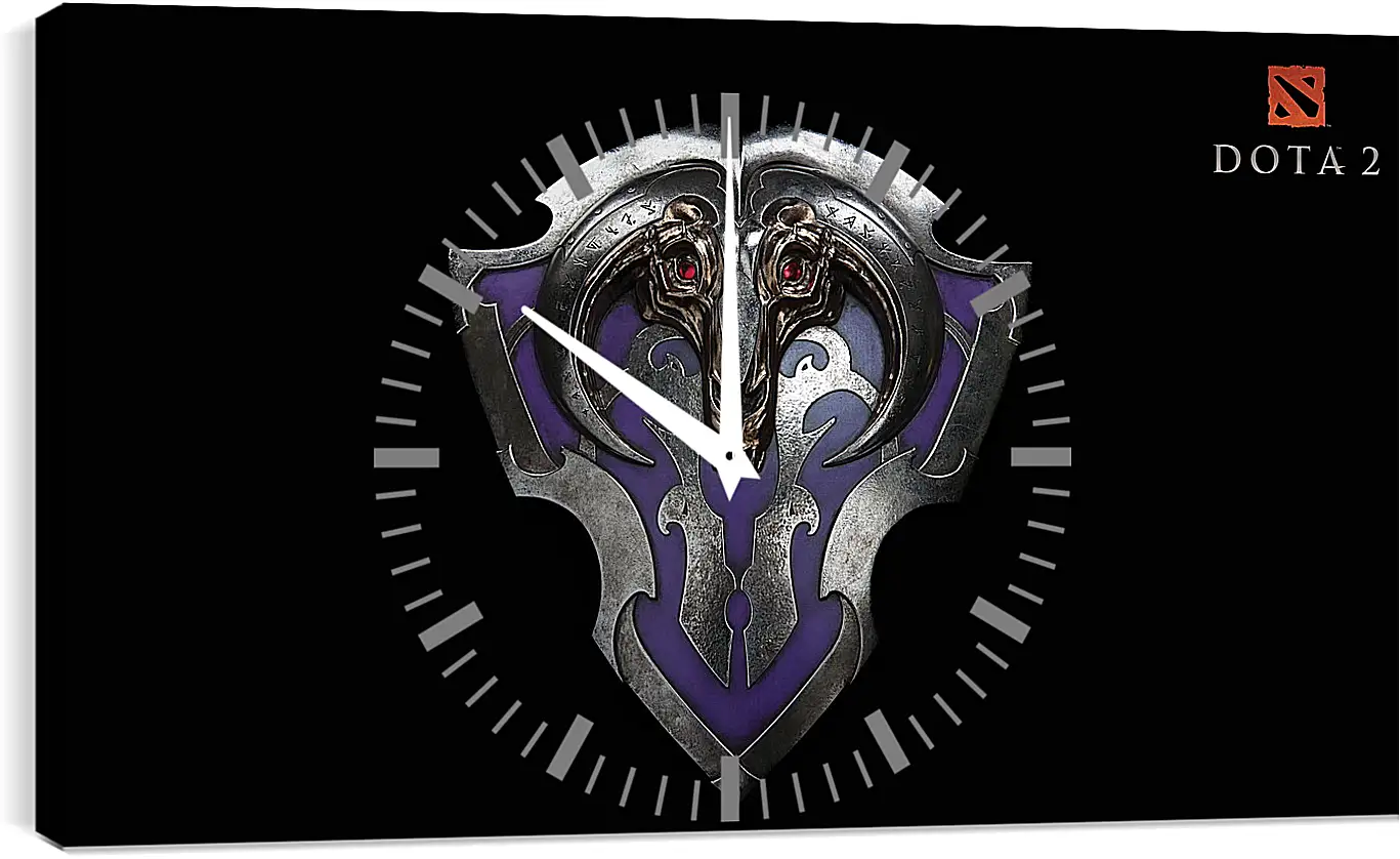 Часы картина - vanguard, dota 2, art
