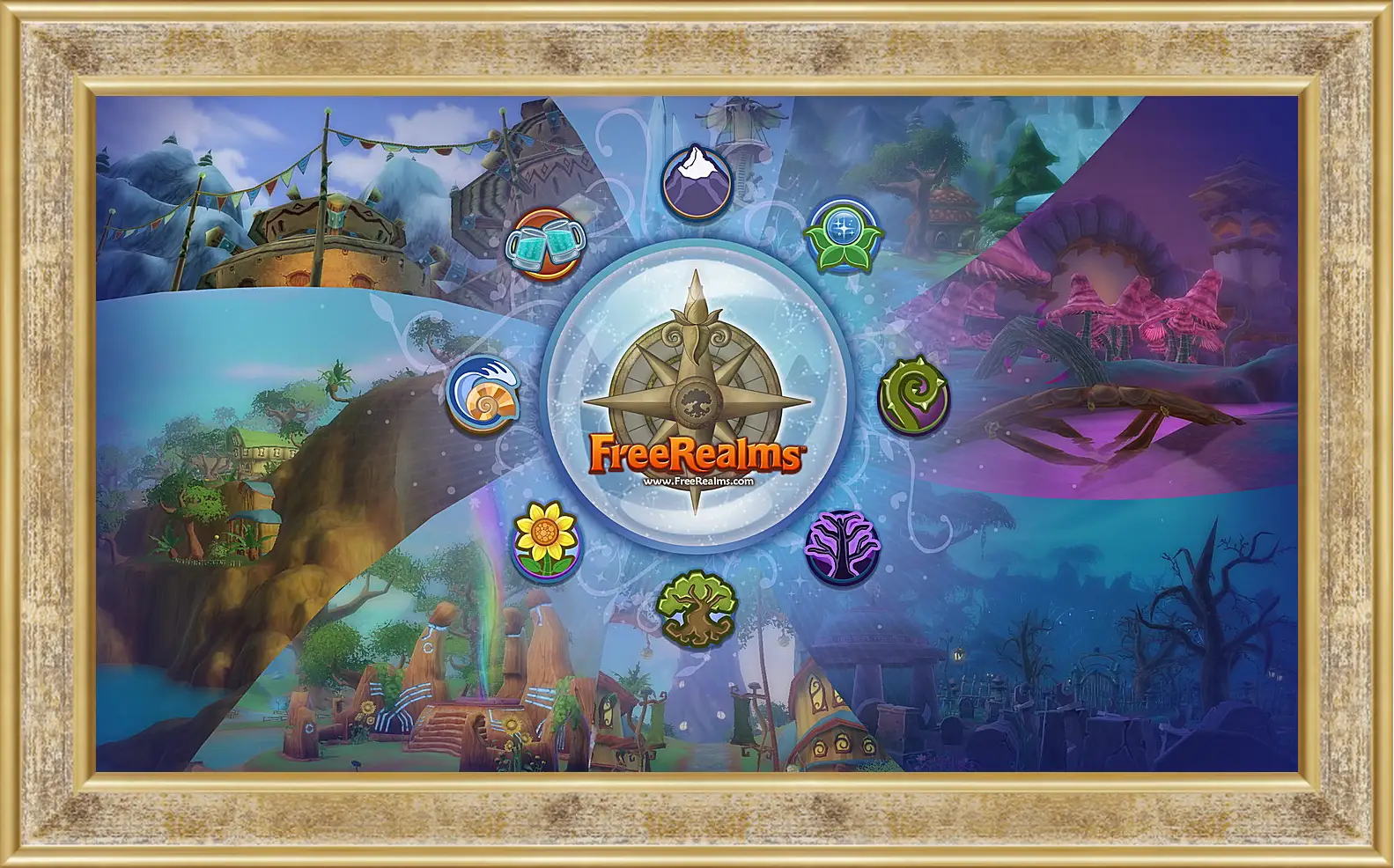 Картина в раме - free realms, arcade, game
