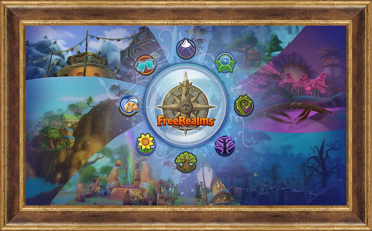 Картина в раме - free realms, arcade, game
