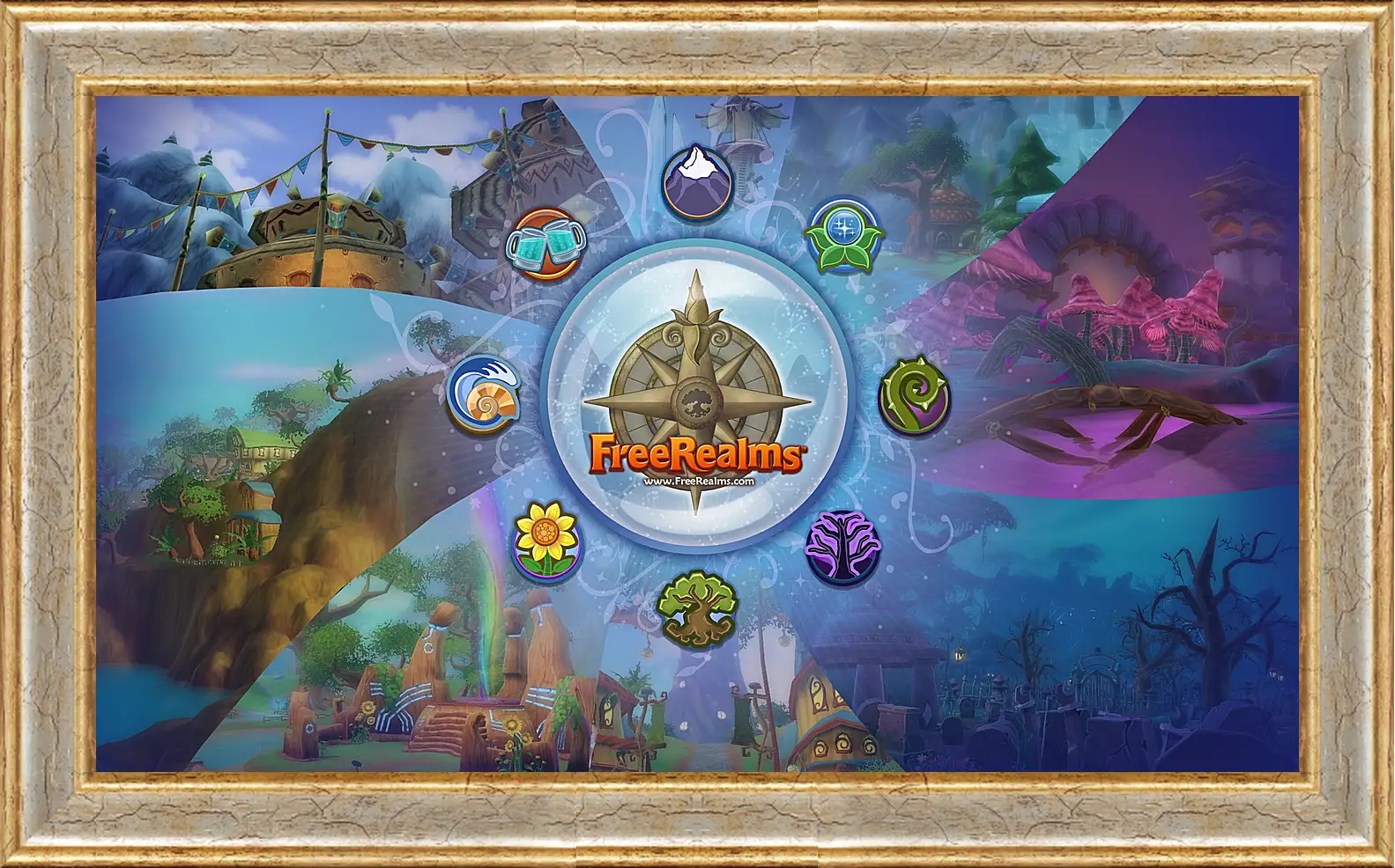 Картина в раме - free realms, arcade, game
