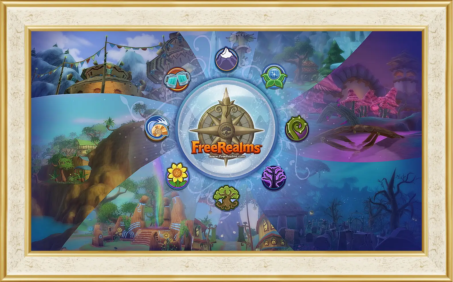 Картина в раме - free realms, arcade, game
