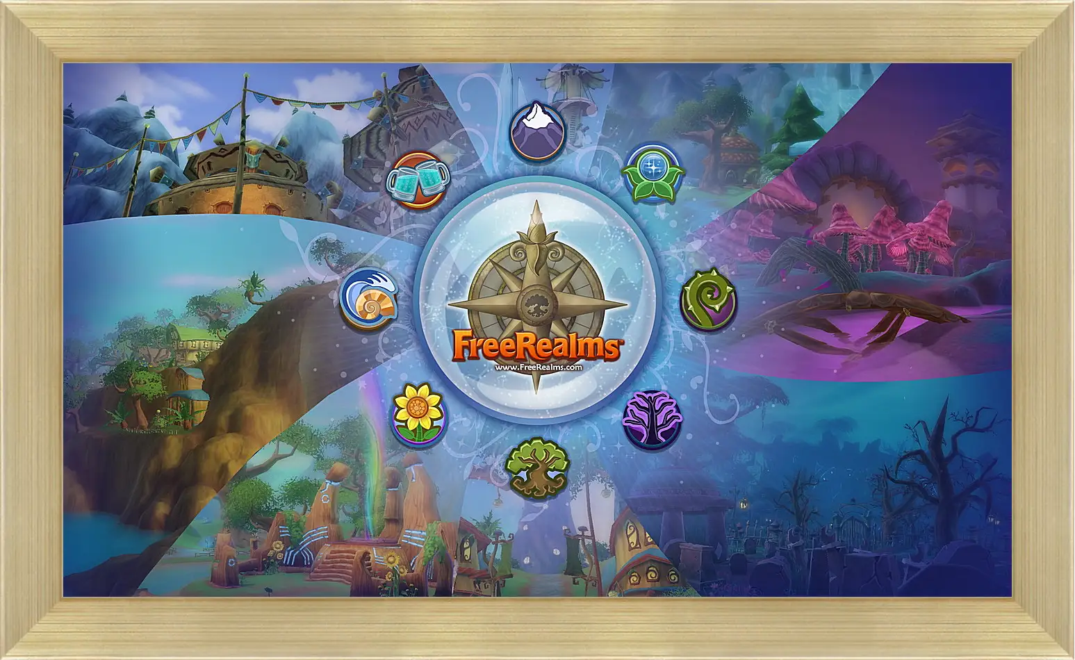 Картина в раме - free realms, arcade, game
