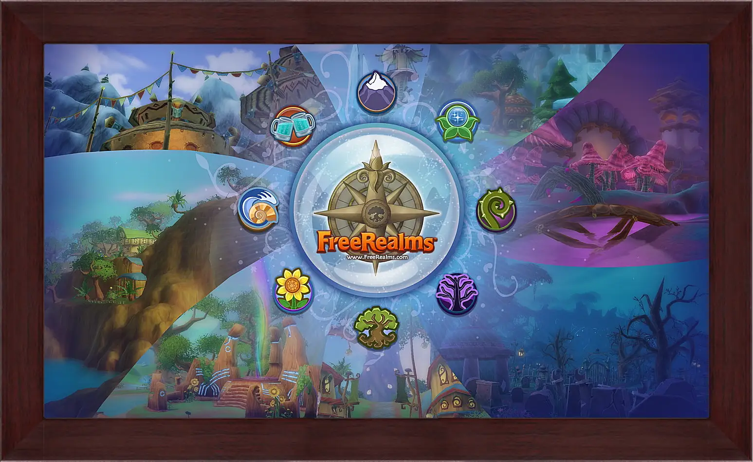 Картина в раме - free realms, arcade, game
