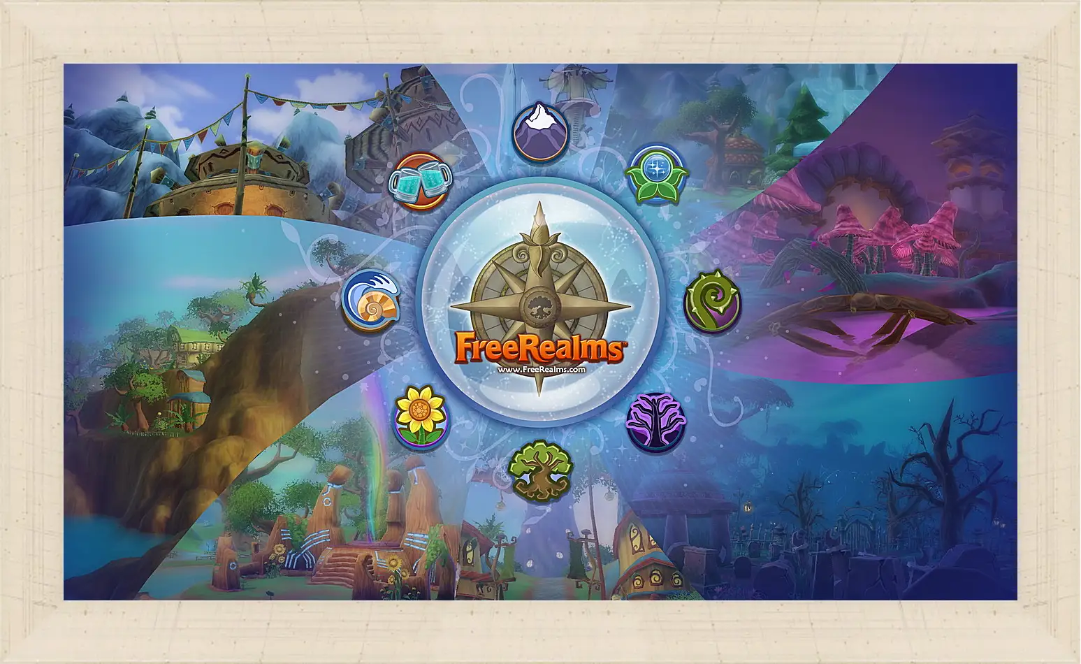 Картина в раме - free realms, arcade, game
