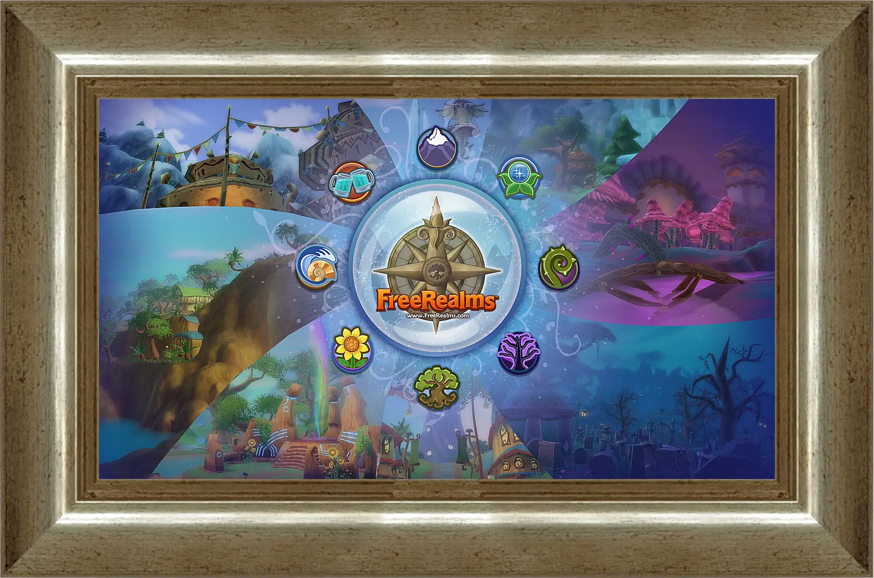 Картина в раме - free realms, arcade, game
