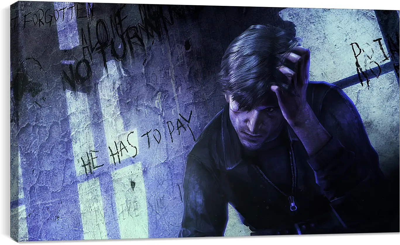 Постер и плакат - silent hill downpour, silent hill, murphy pendleton
