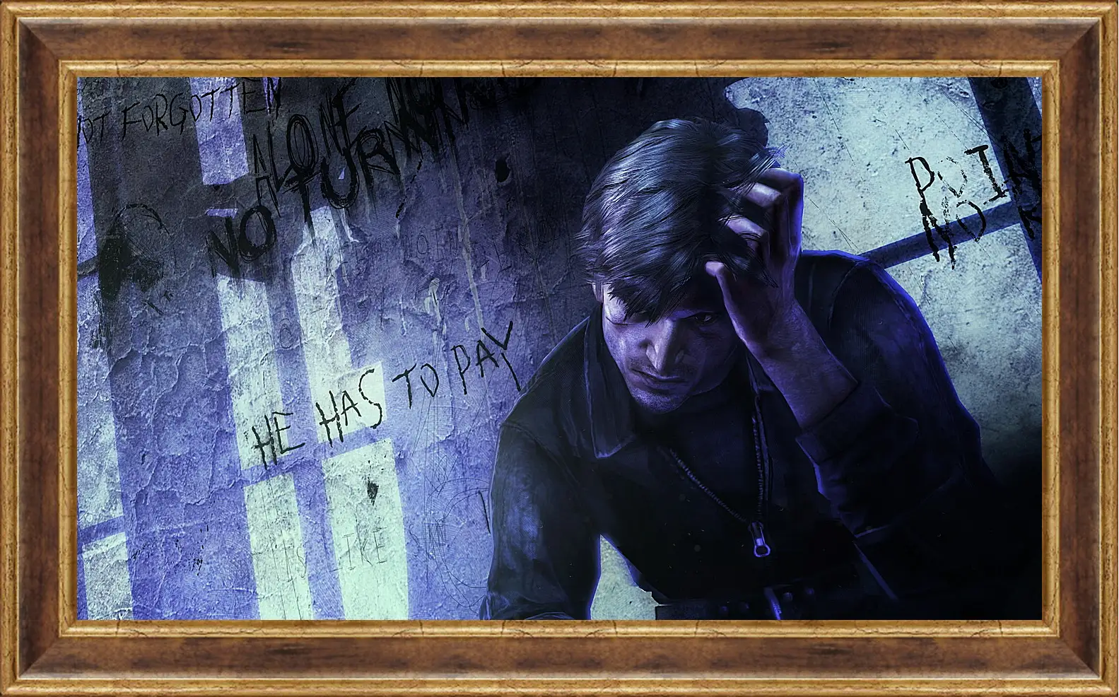 Картина в раме - silent hill downpour, silent hill, murphy pendleton
