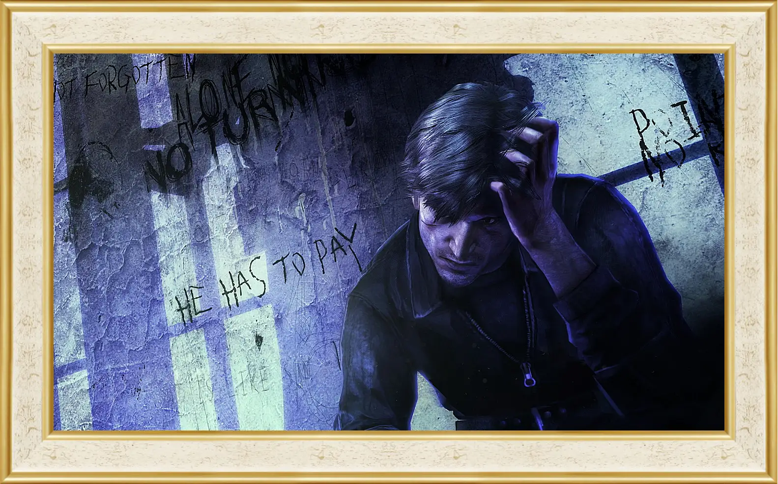 Картина в раме - silent hill downpour, silent hill, murphy pendleton
