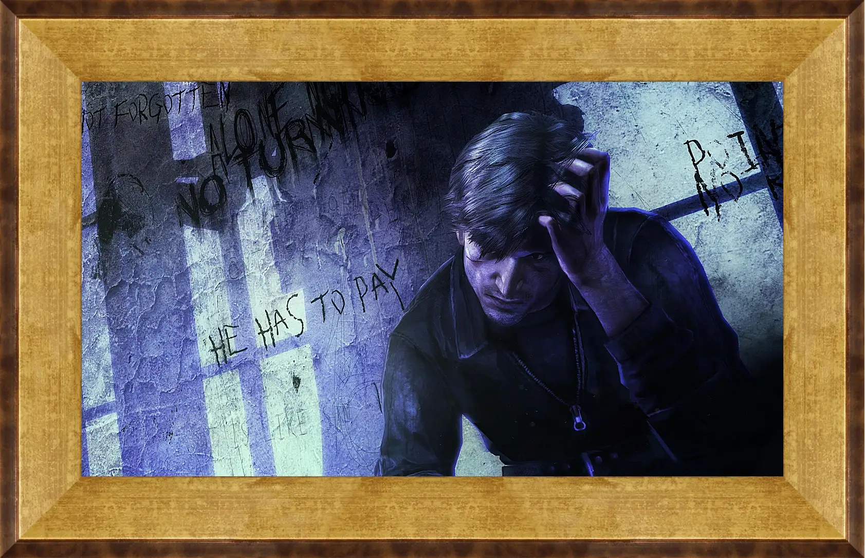 Картина в раме - silent hill downpour, silent hill, murphy pendleton
