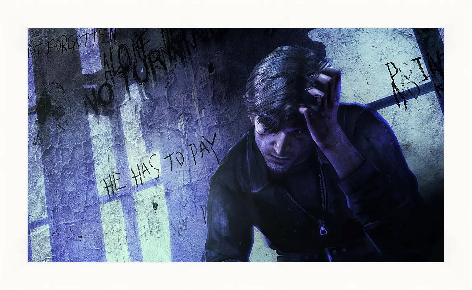 Картина в раме - silent hill downpour, silent hill, murphy pendleton
