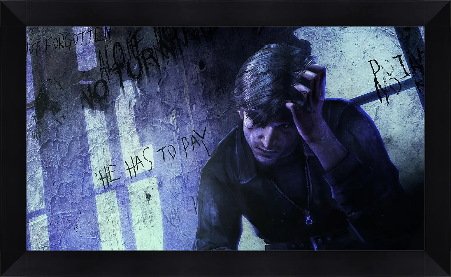 Картина в раме - silent hill downpour, silent hill, murphy pendleton
