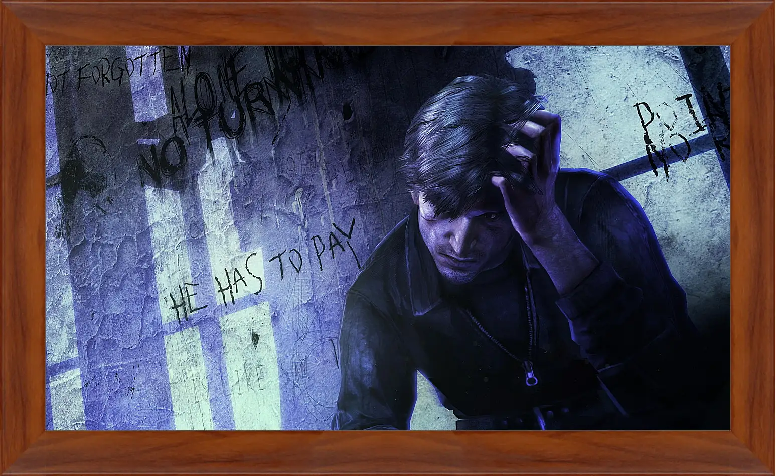 Картина в раме - silent hill downpour, silent hill, murphy pendleton
