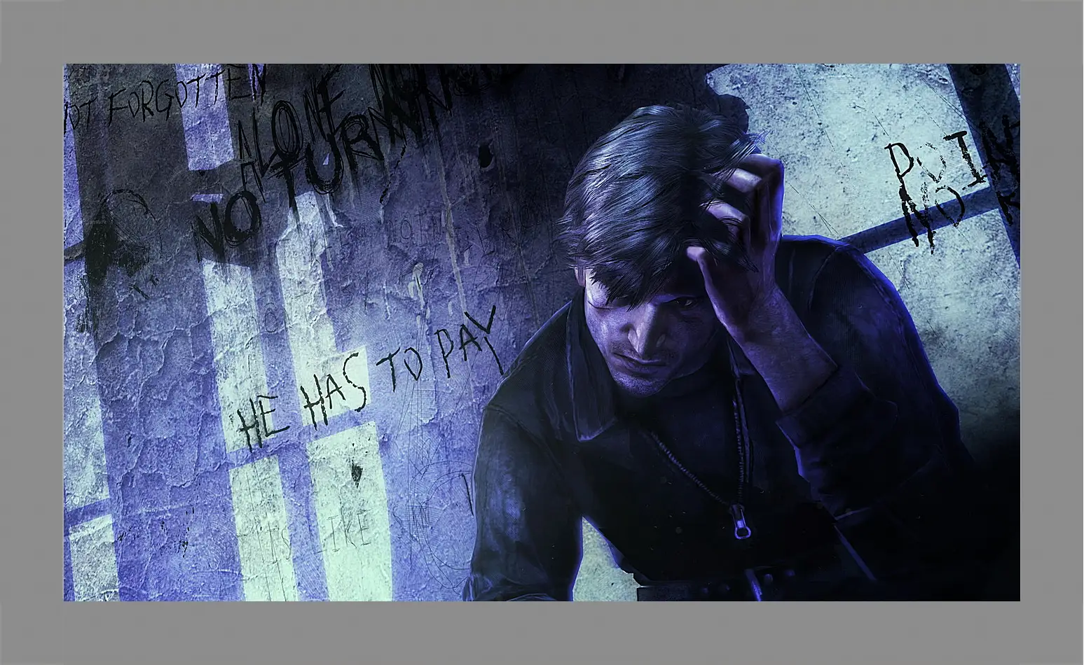 Картина в раме - silent hill downpour, silent hill, murphy pendleton
