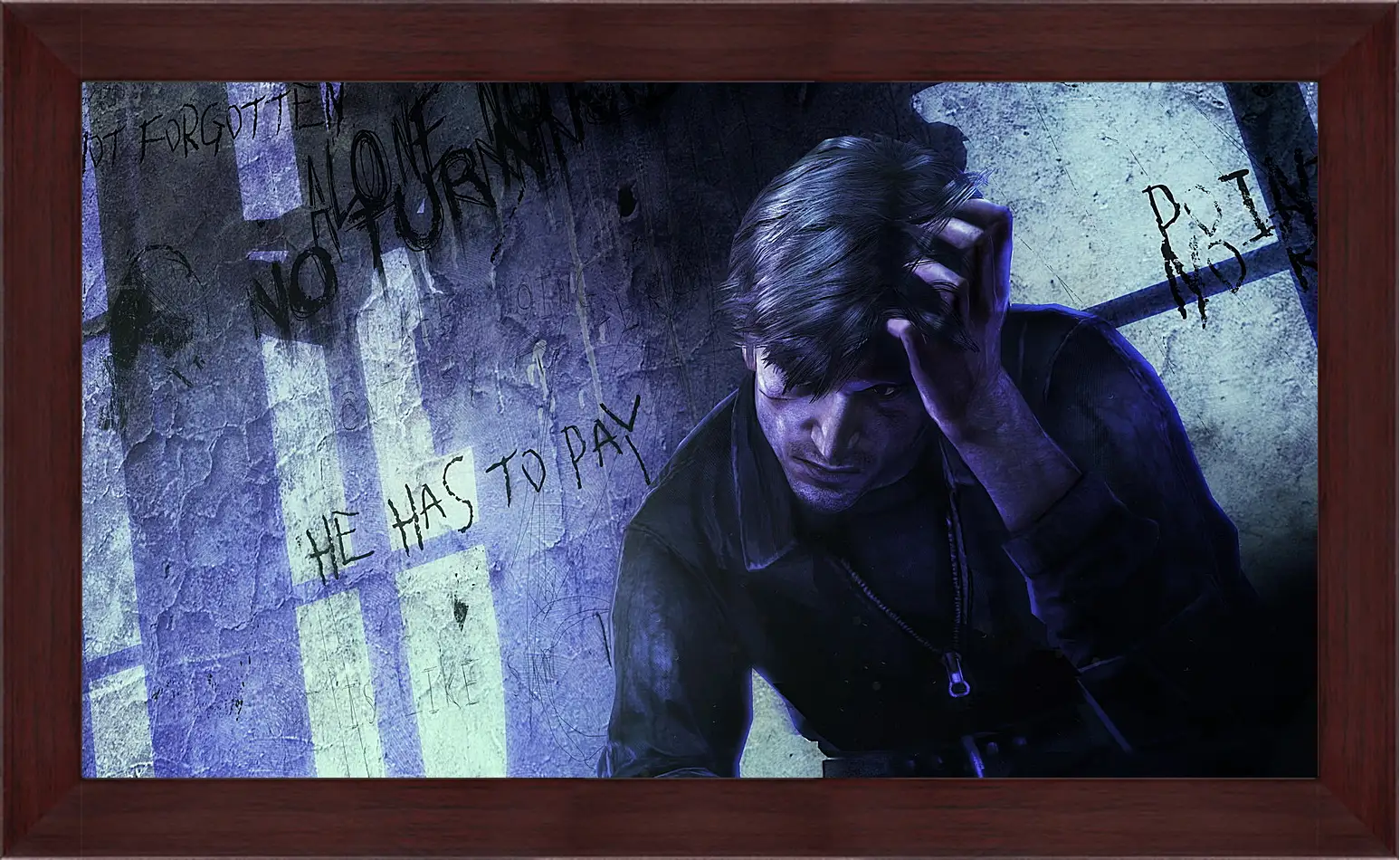 Картина в раме - silent hill downpour, silent hill, murphy pendleton
