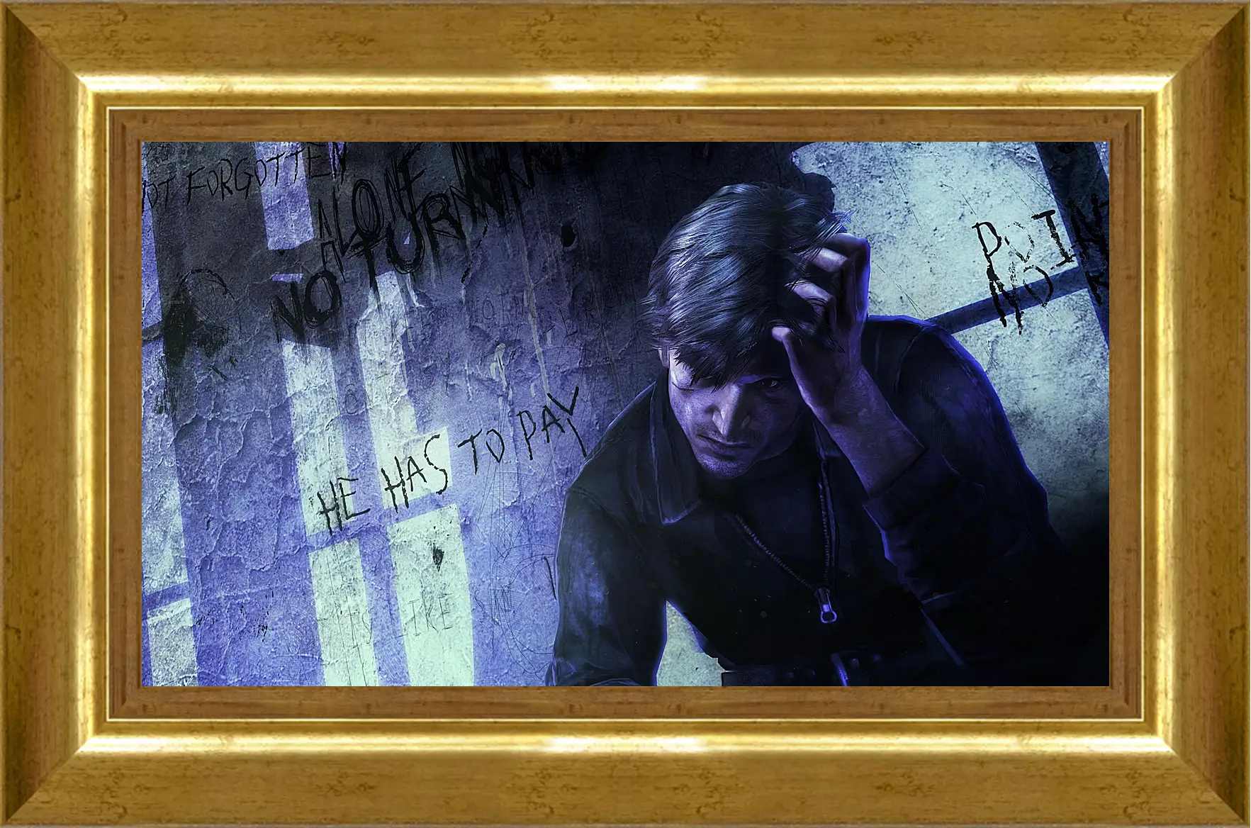 Картина в раме - silent hill downpour, silent hill, murphy pendleton
