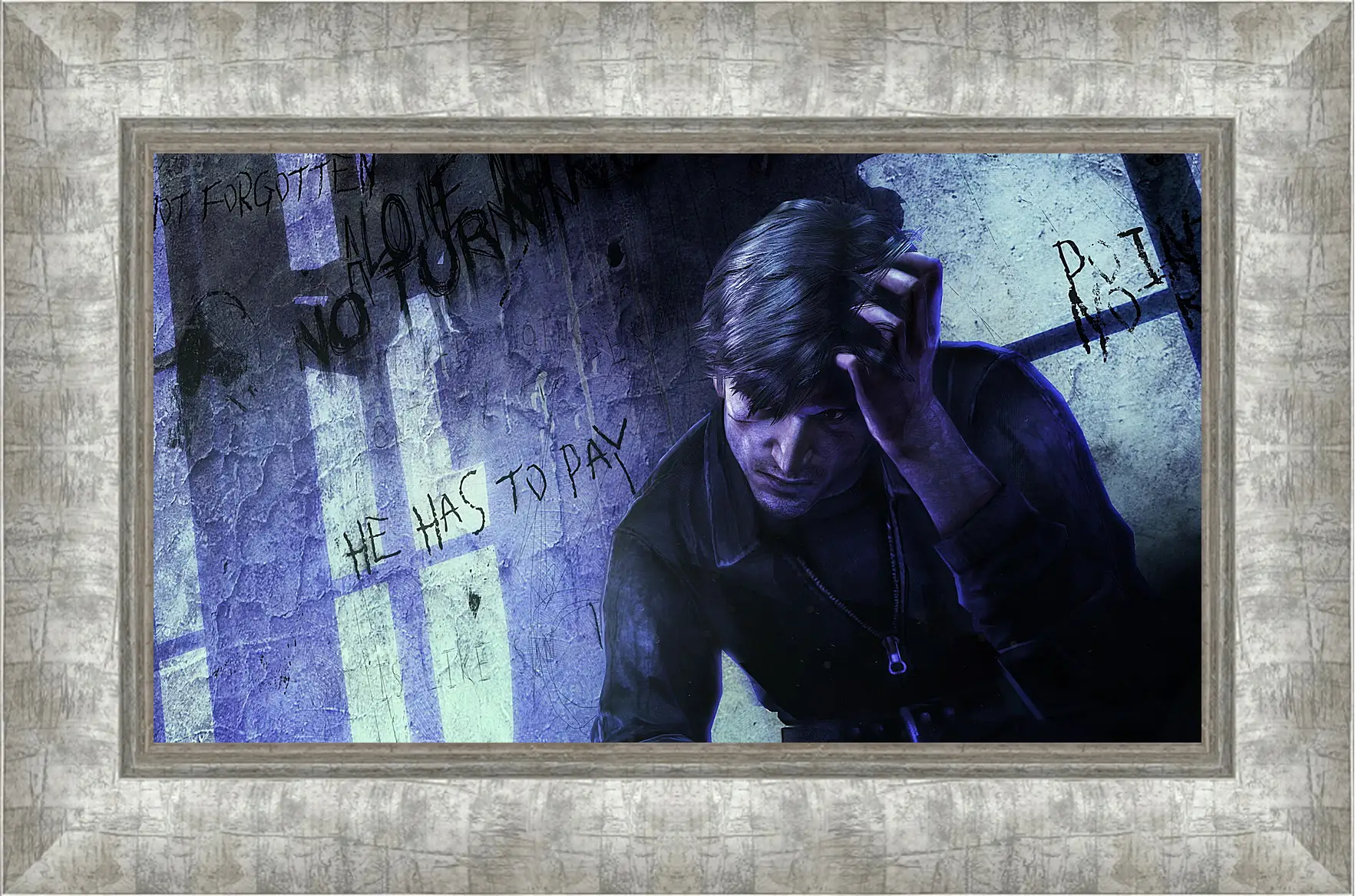 Картина в раме - silent hill downpour, silent hill, murphy pendleton
