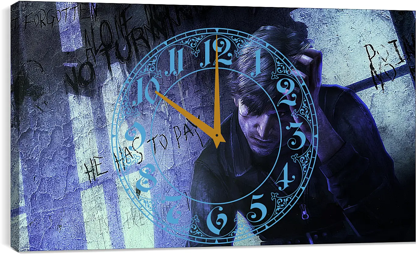 Часы картина - silent hill downpour, silent hill, murphy pendleton
