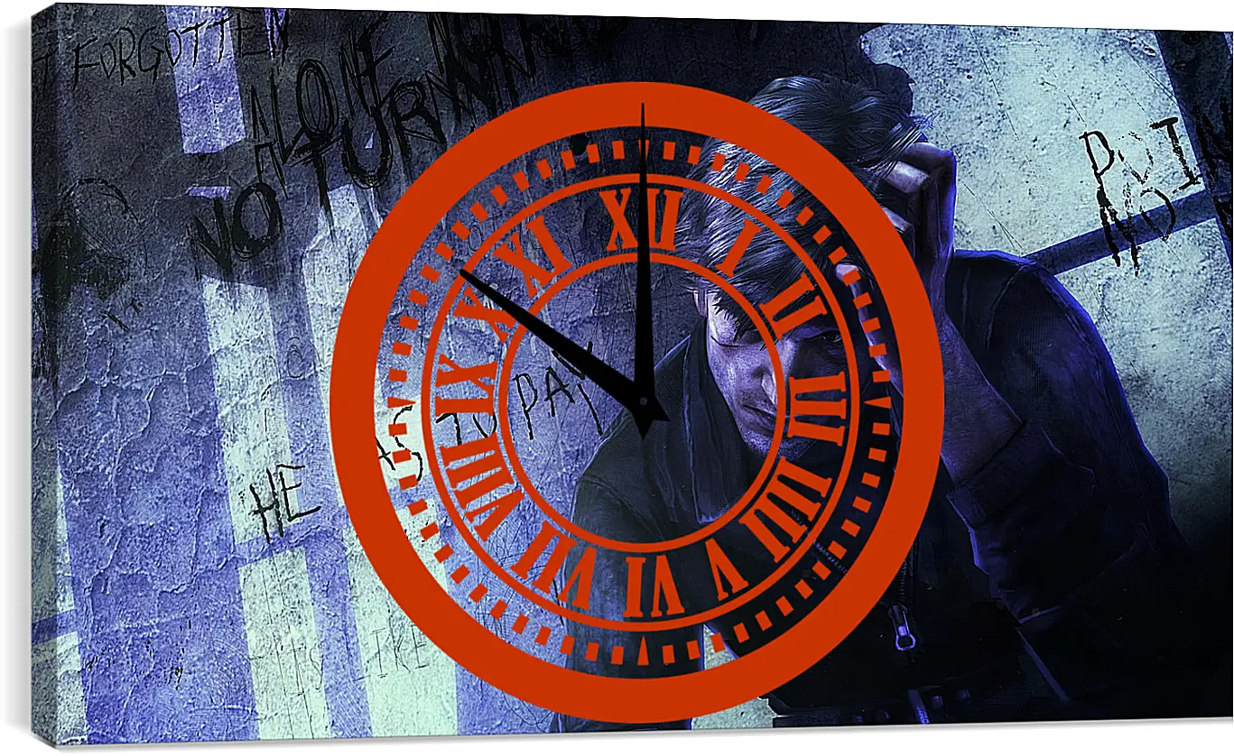 Часы картина - silent hill downpour, silent hill, murphy pendleton

