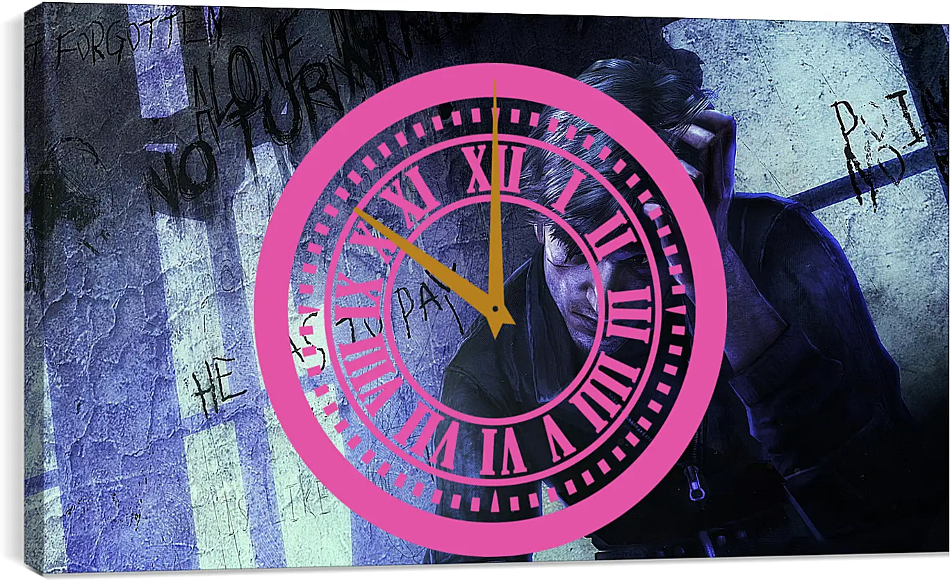 Часы картина - silent hill downpour, silent hill, murphy pendleton
