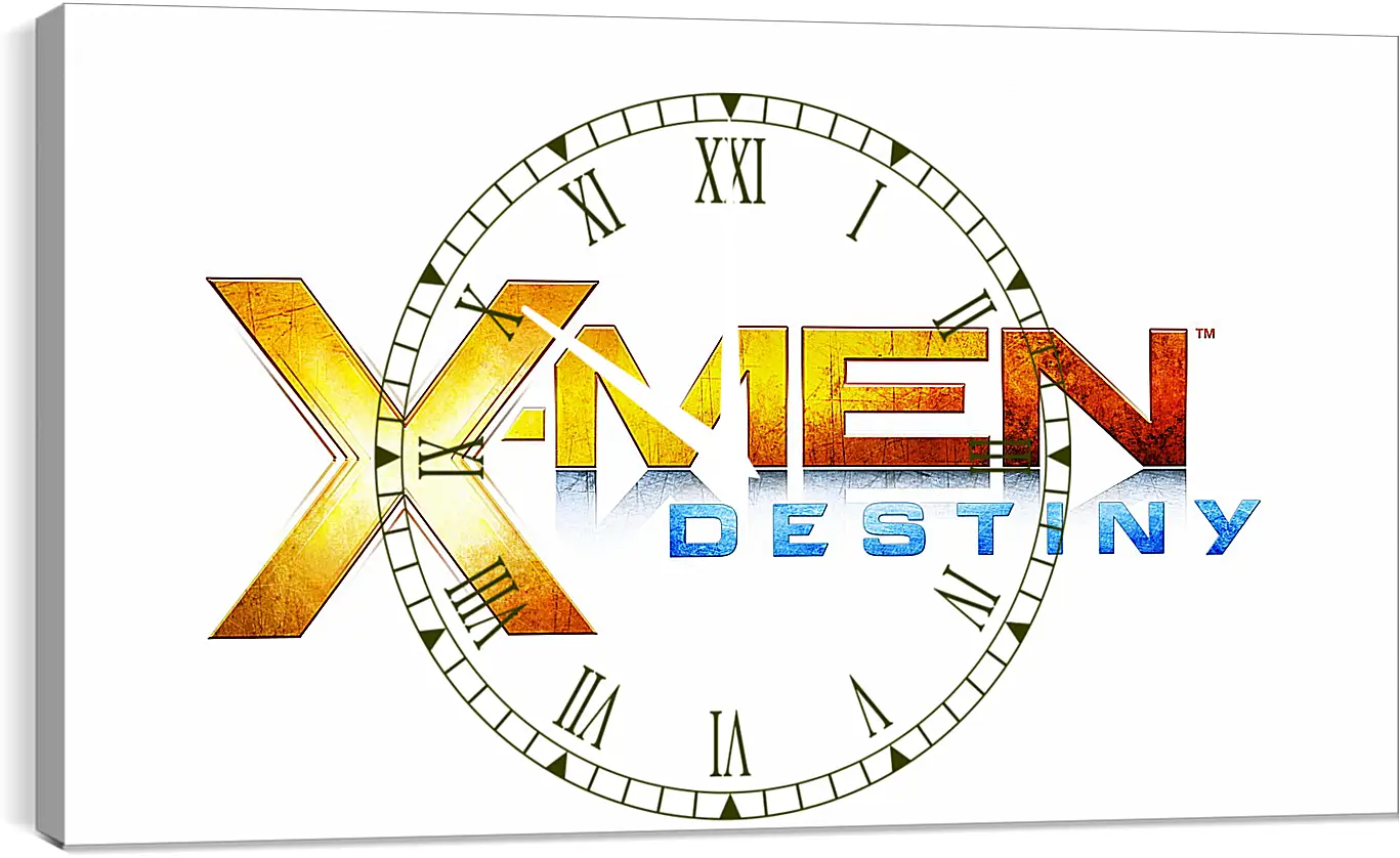 Часы картина - x-men destiny, marvel studios, silicon knights
