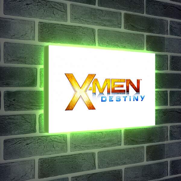 Лайтбокс световая панель - x-men destiny, marvel studios, silicon knights
