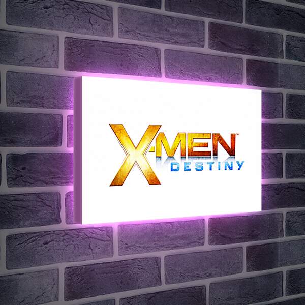 Лайтбокс световая панель - x-men destiny, marvel studios, silicon knights
