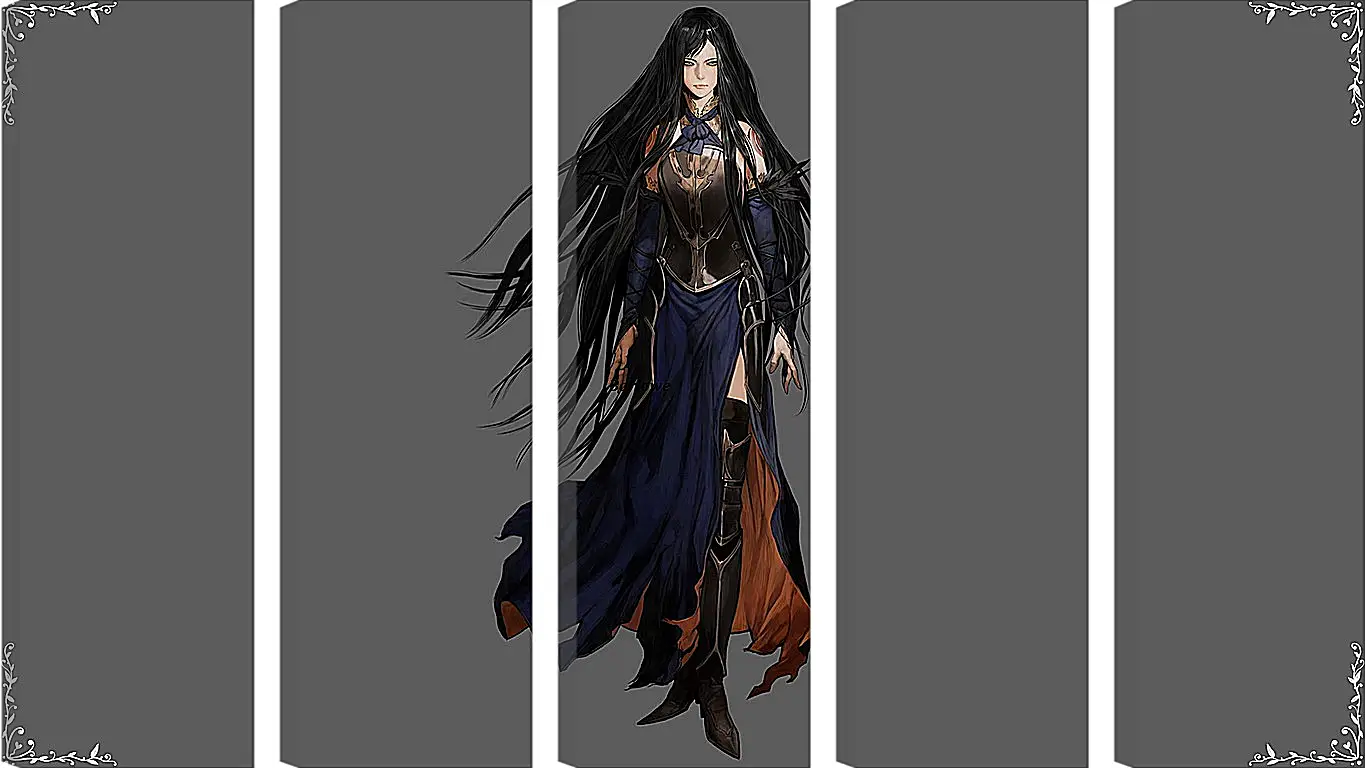 Модульная картина - castlevania, order of ecclesia, shanoa
