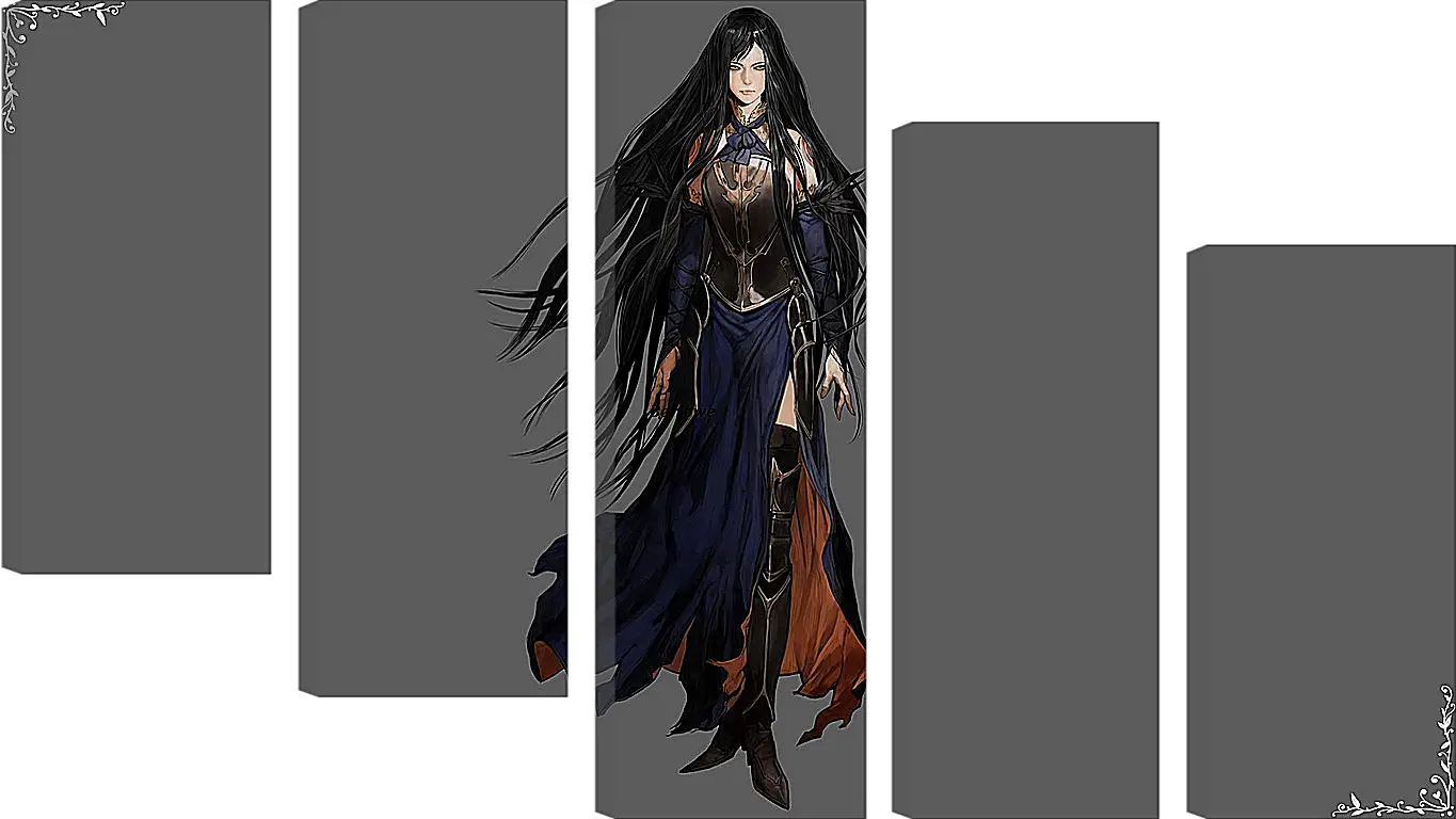 Модульная картина - castlevania, order of ecclesia, shanoa
