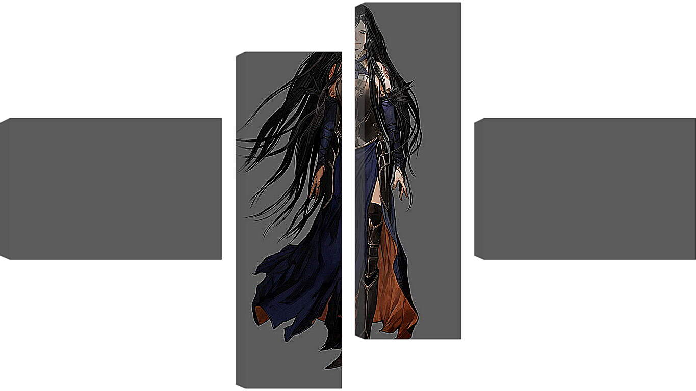 Модульная картина - castlevania, order of ecclesia, shanoa
