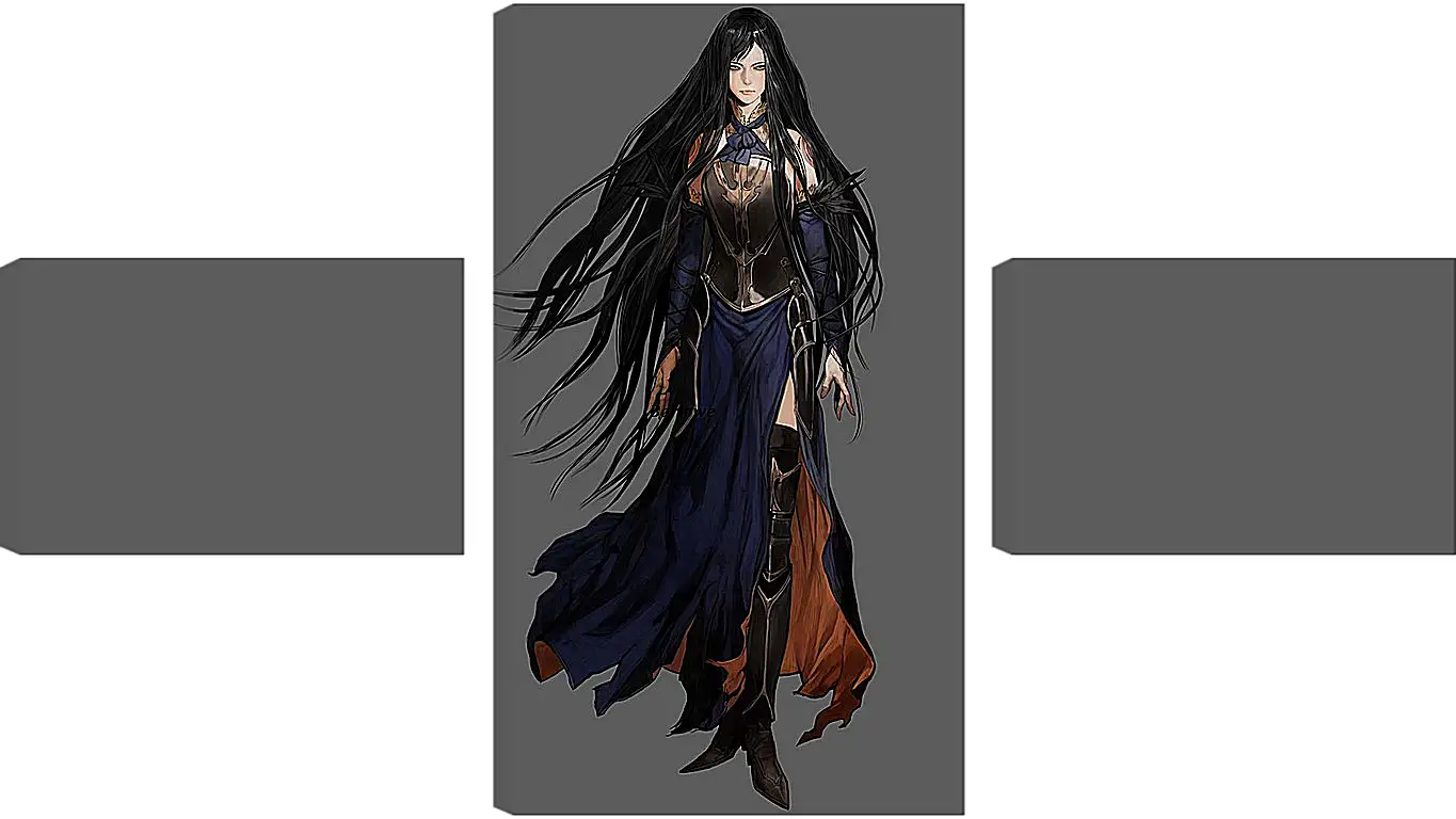 Модульная картина - castlevania, order of ecclesia, shanoa
