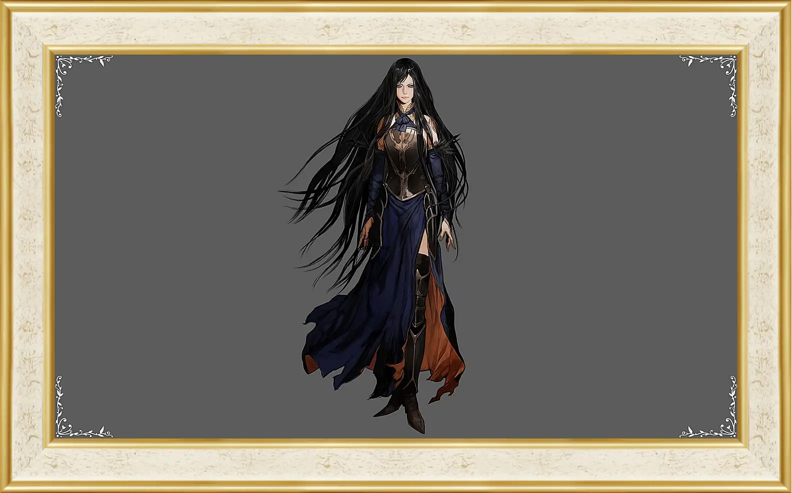 Картина в раме - castlevania, order of ecclesia, shanoa
