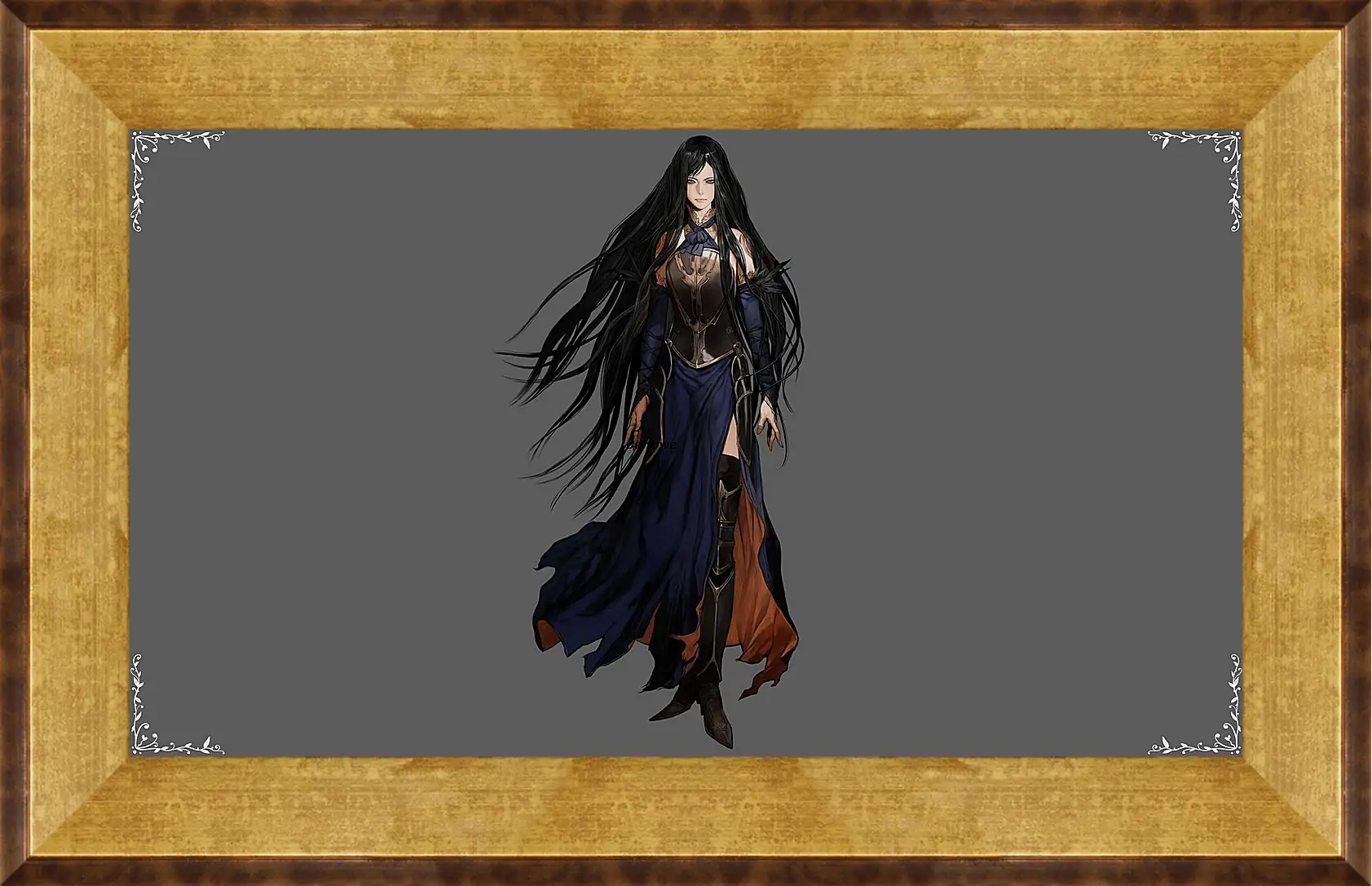 Картина в раме - castlevania, order of ecclesia, shanoa
