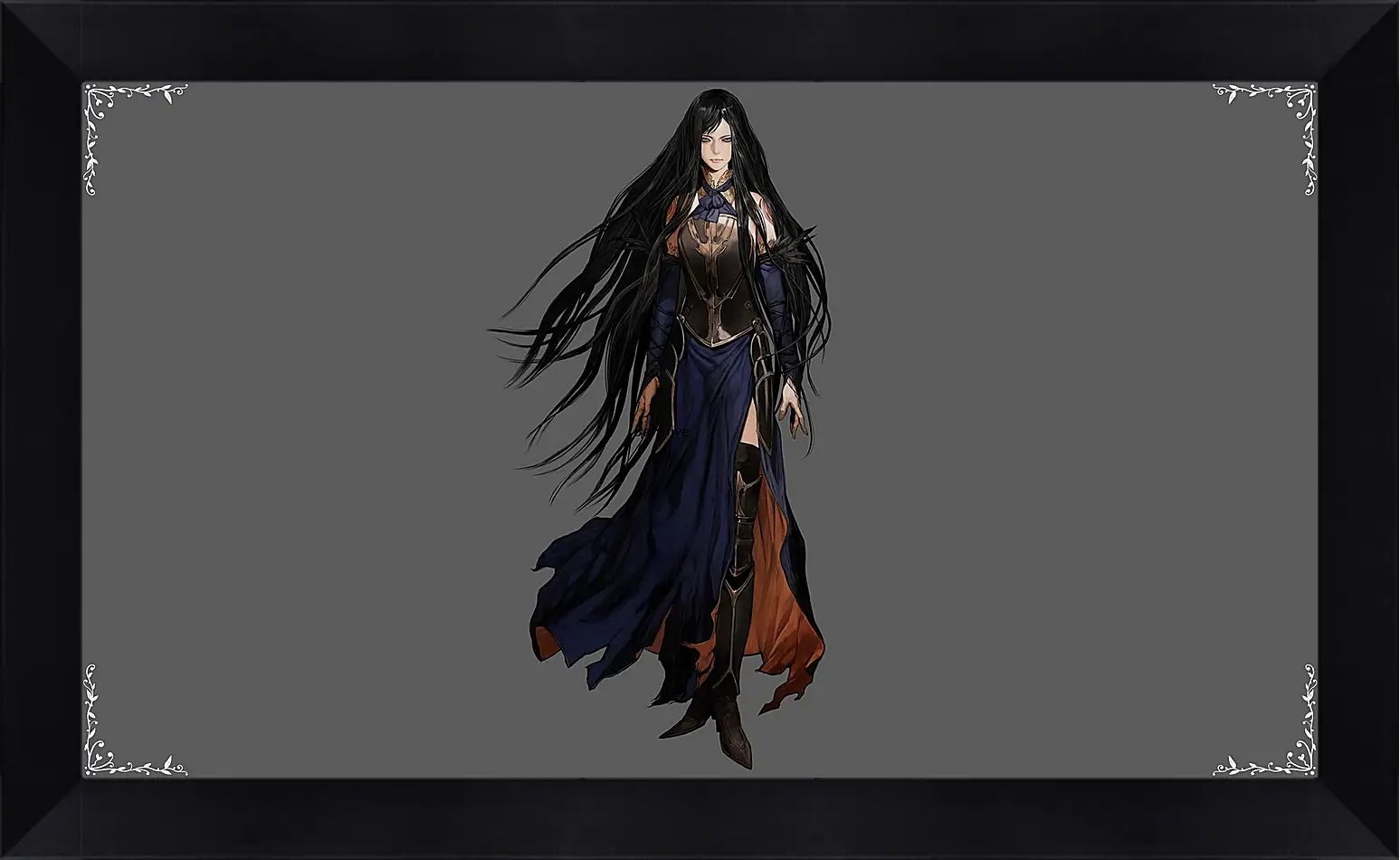 Картина в раме - castlevania, order of ecclesia, shanoa
