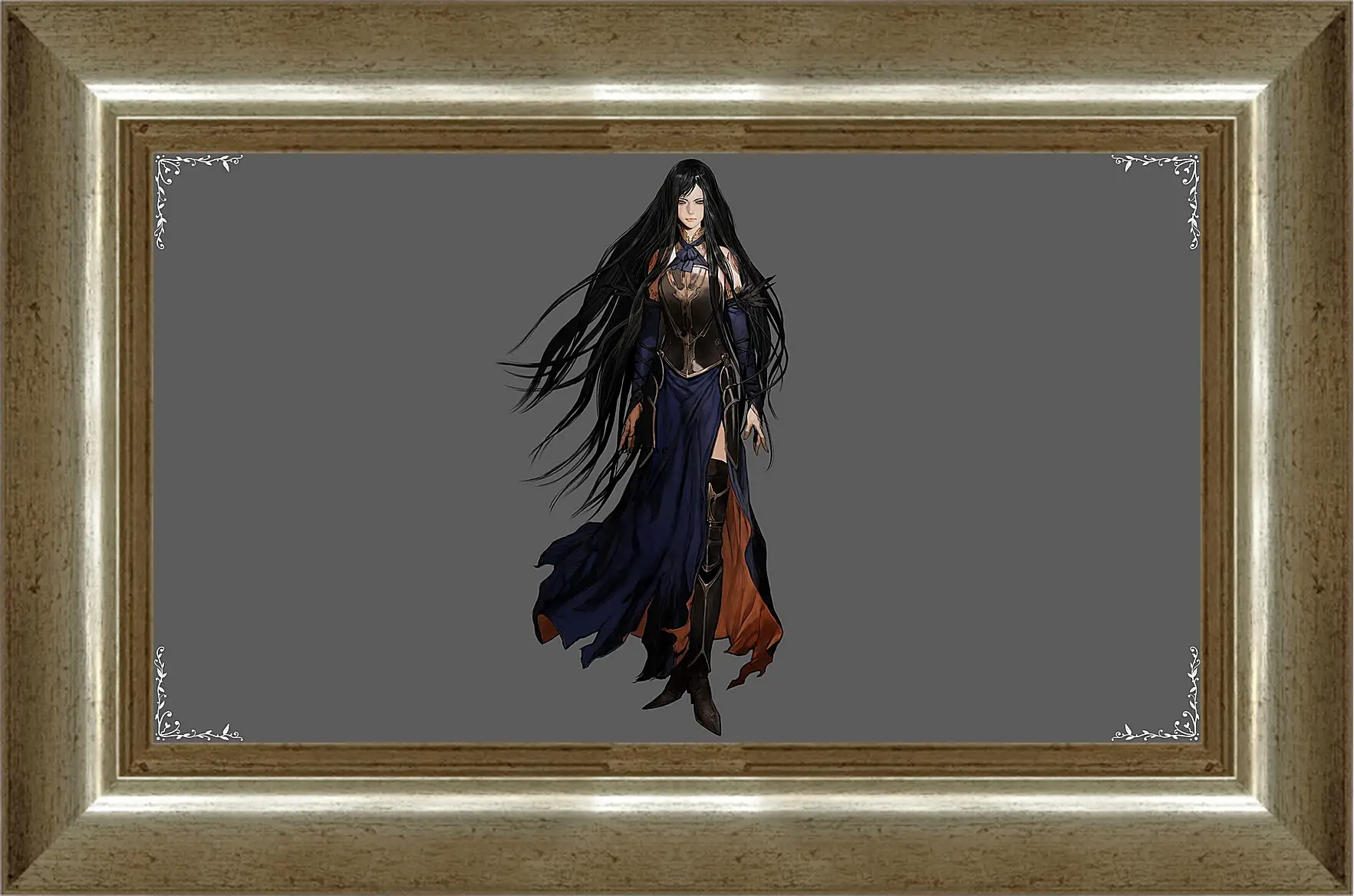 Картина в раме - castlevania, order of ecclesia, shanoa
