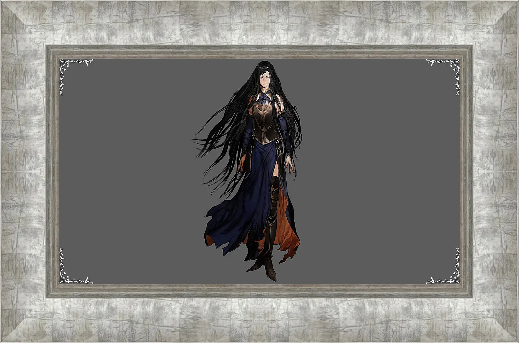 Картина в раме - castlevania, order of ecclesia, shanoa
