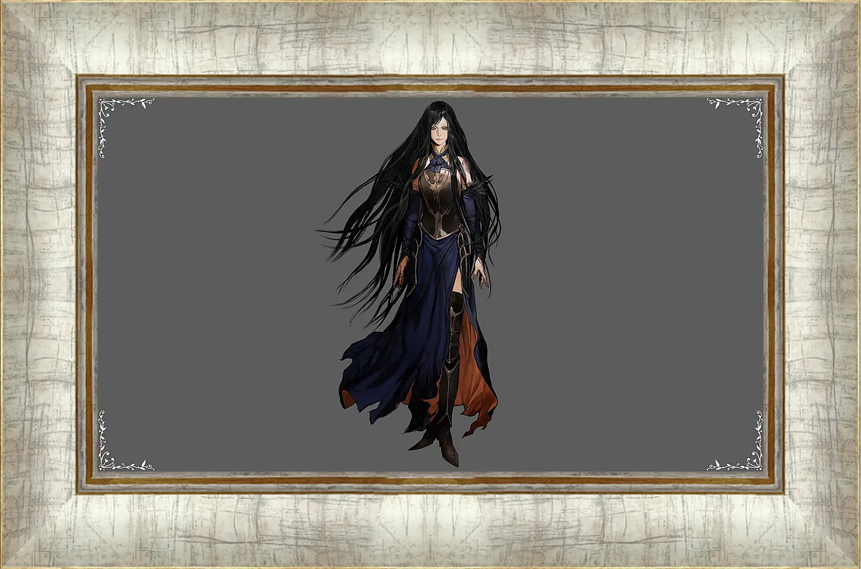 Картина в раме - castlevania, order of ecclesia, shanoa
