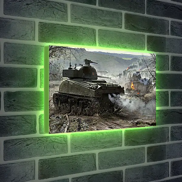 Лайтбокс световая панель - world of tanks, wargaming net, wot
