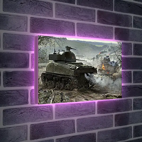 Лайтбокс световая панель - world of tanks, wargaming net, wot
