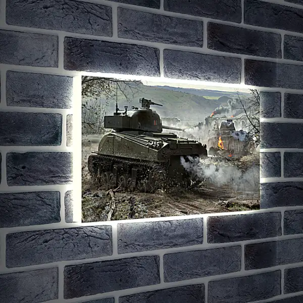 Лайтбокс световая панель - world of tanks, wargaming net, wot
