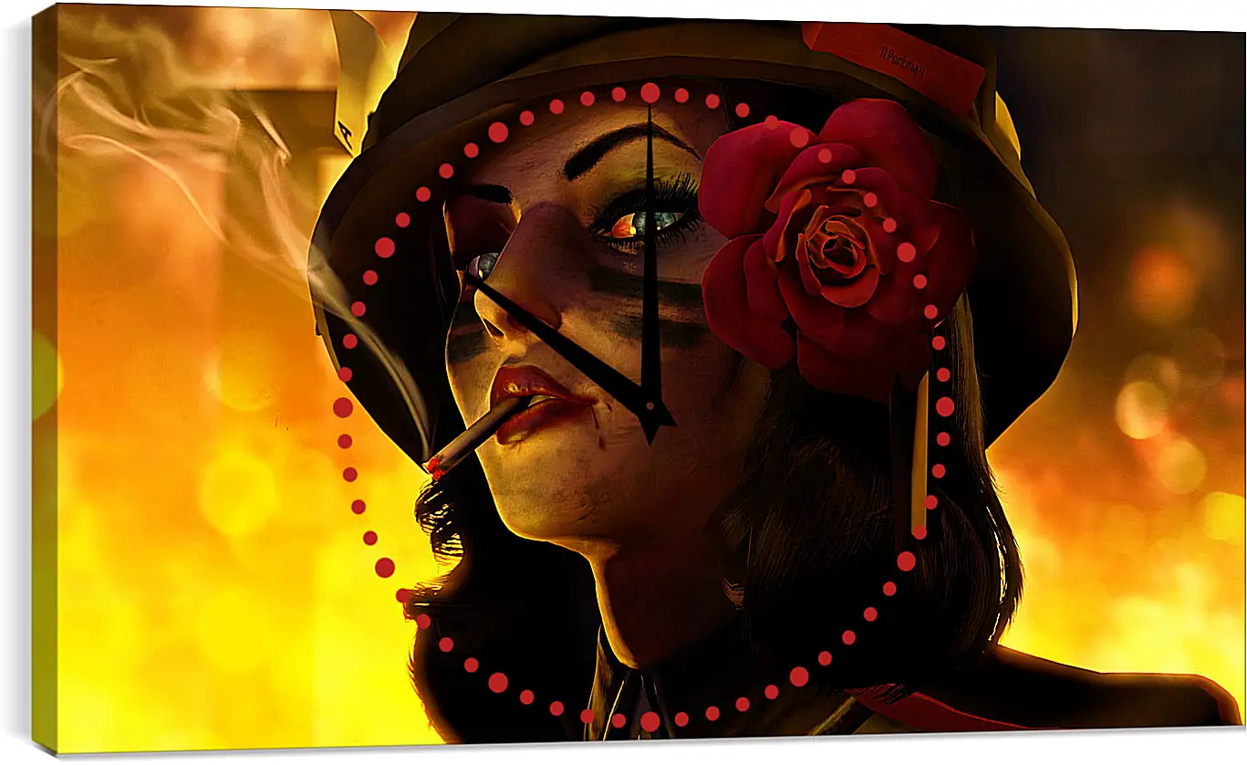 Часы картина - bioshock infinite, elizabeth, girl
