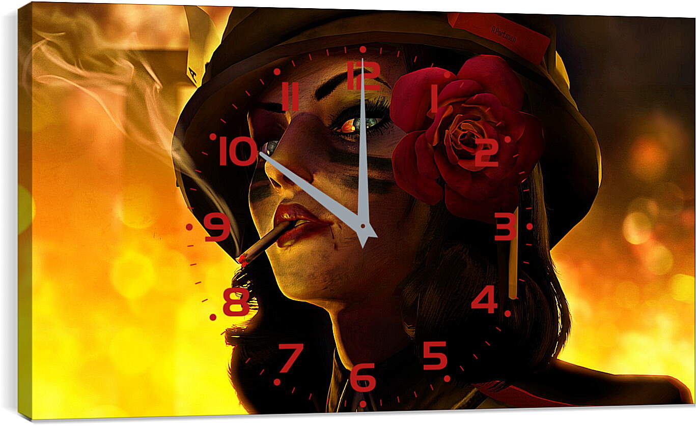 Часы картина - bioshock infinite, elizabeth, girl
