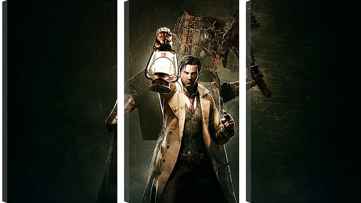 Модульная картина - the evil within, sebastian castellanos, characters
